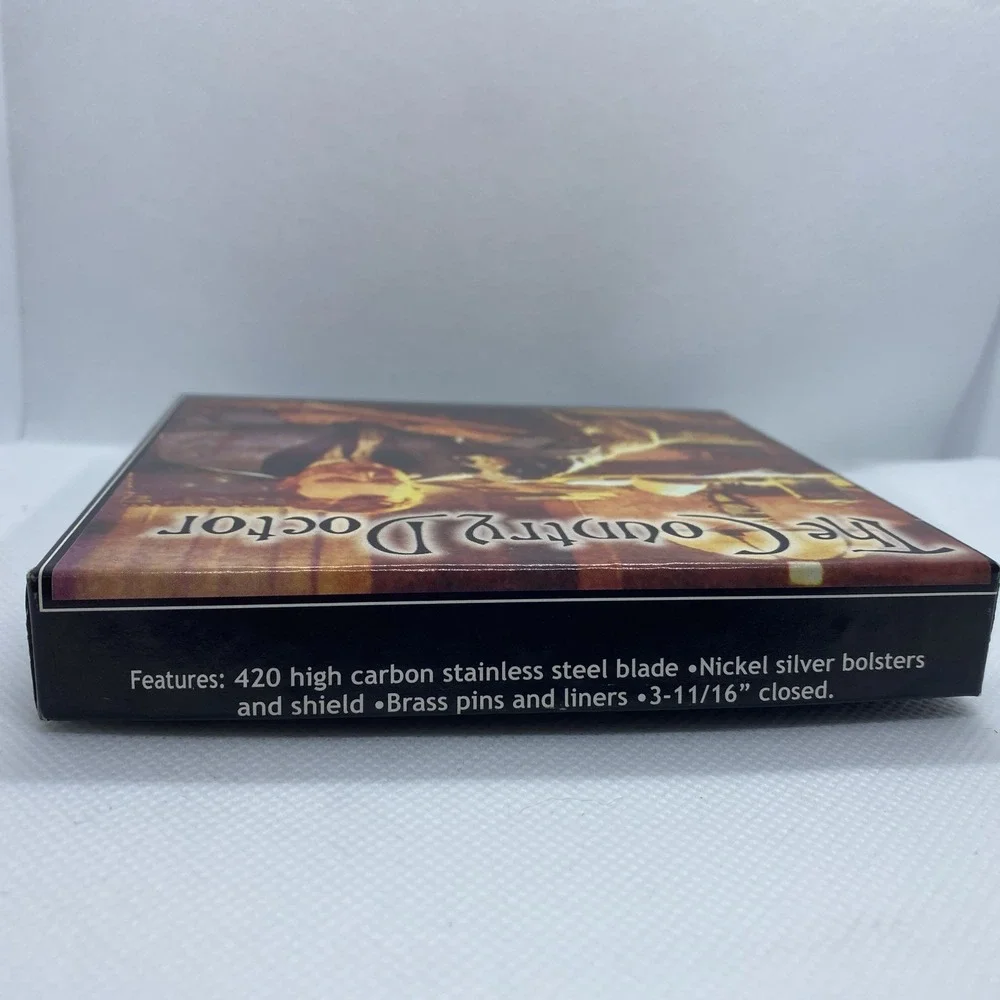 Remington Country Doctor Pocket Knife New In Box Stainless Steel Blade